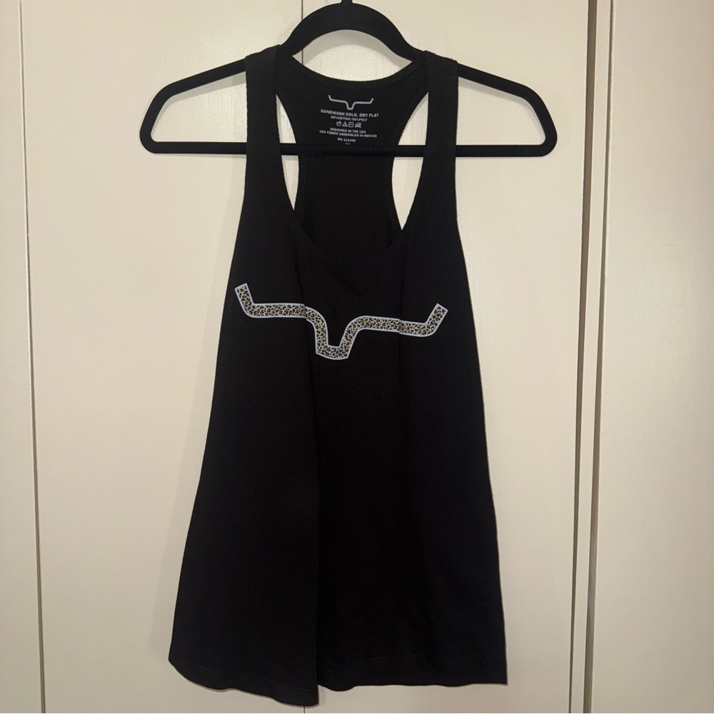Kimes Ranch Black Racerback Tank